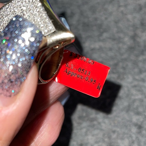 Real diamond men ring custom made NOT CZ not fake! one made ever FREE appraisal - Picture 4 of 9